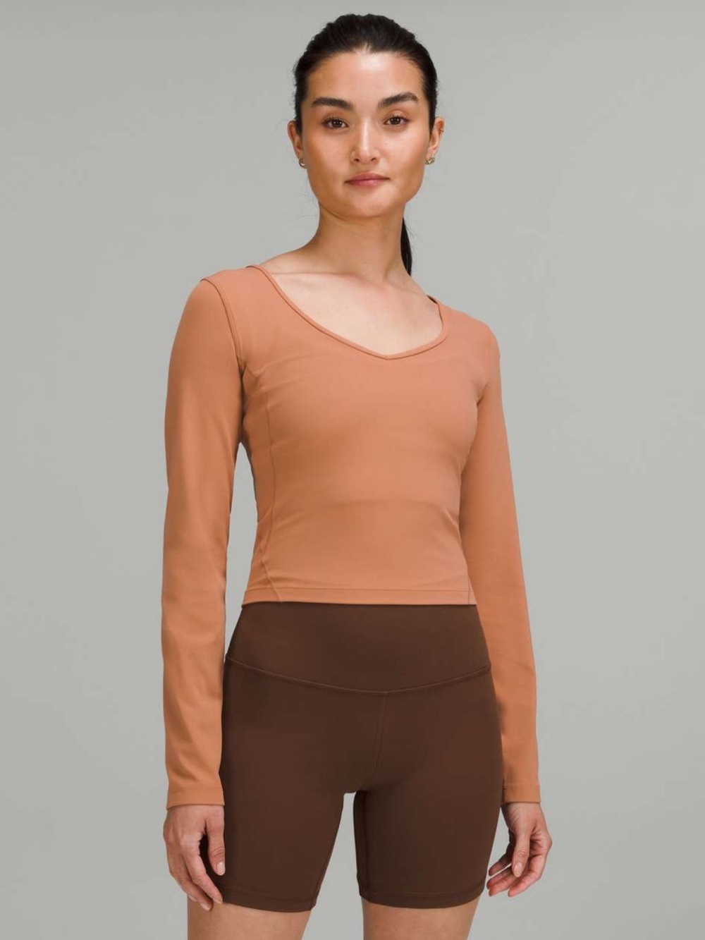 Lululemon Align Long Sleeve Shirt in Dusty Clay
